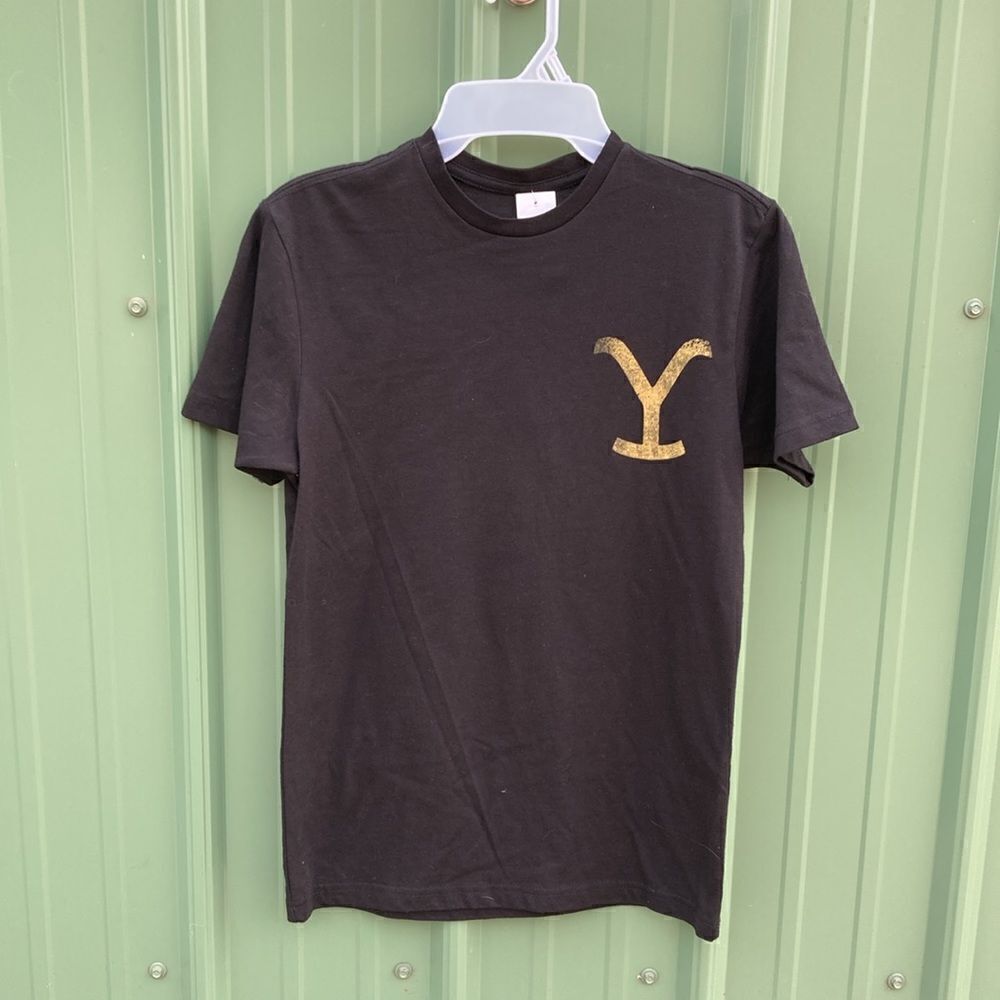 Yellowstone Men's Cotton Dutton Ranch Logo Short Sleeve T-Shirts 2-Pack Size XS - Picture 5 of 10